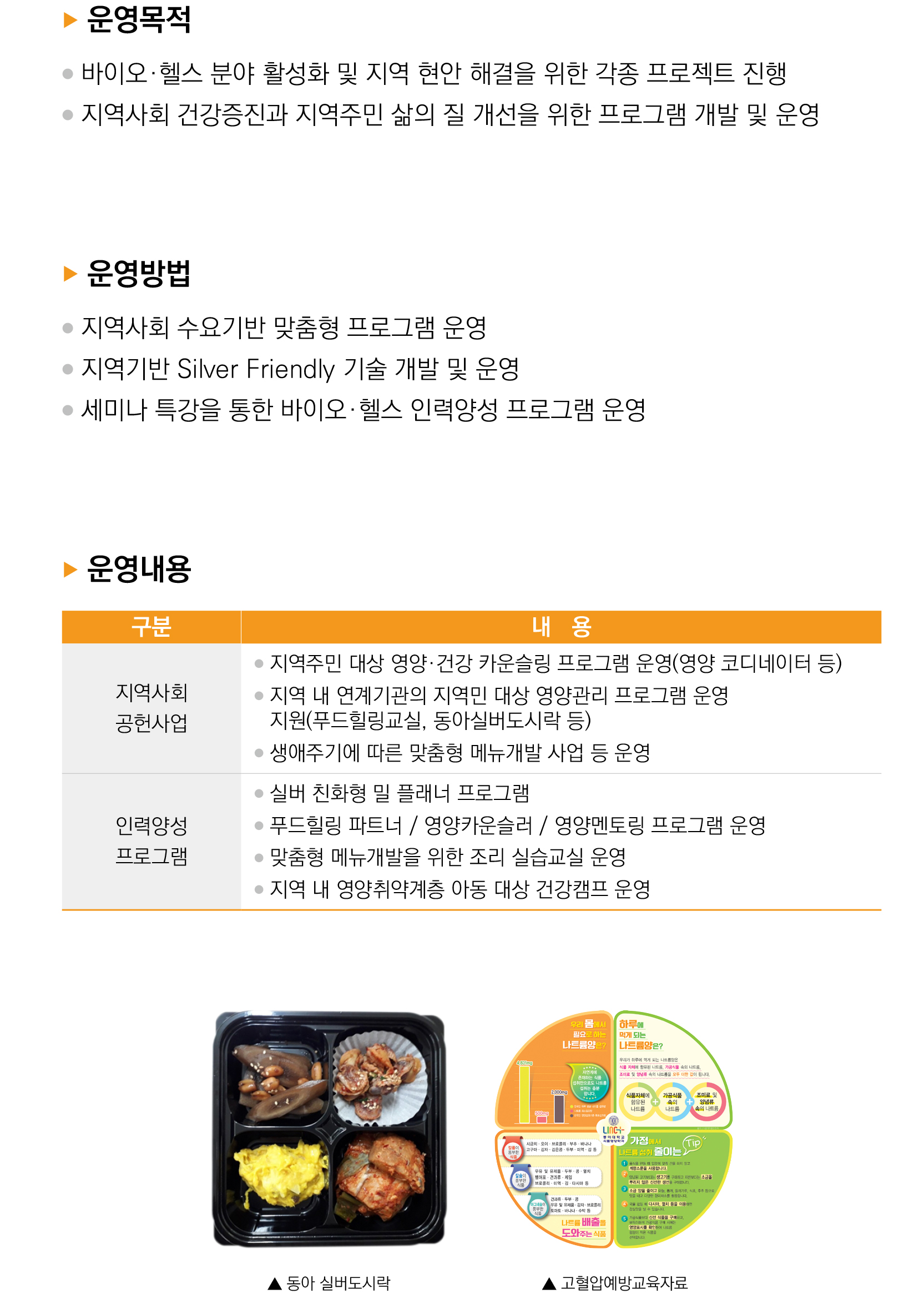 SMART FOOD 바이오·헬스 사업 